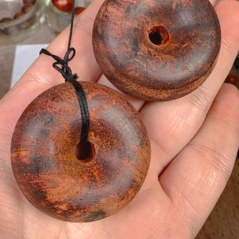 藤类降真香巨无霸虫蛀平安扣白油