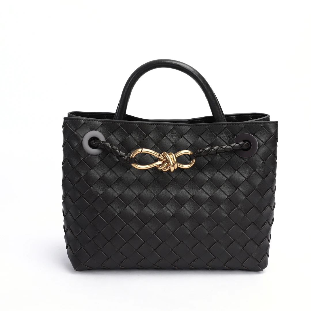 时代品牌【葆 AD编织 羊皮 铜扣】编织包单肩包M10797