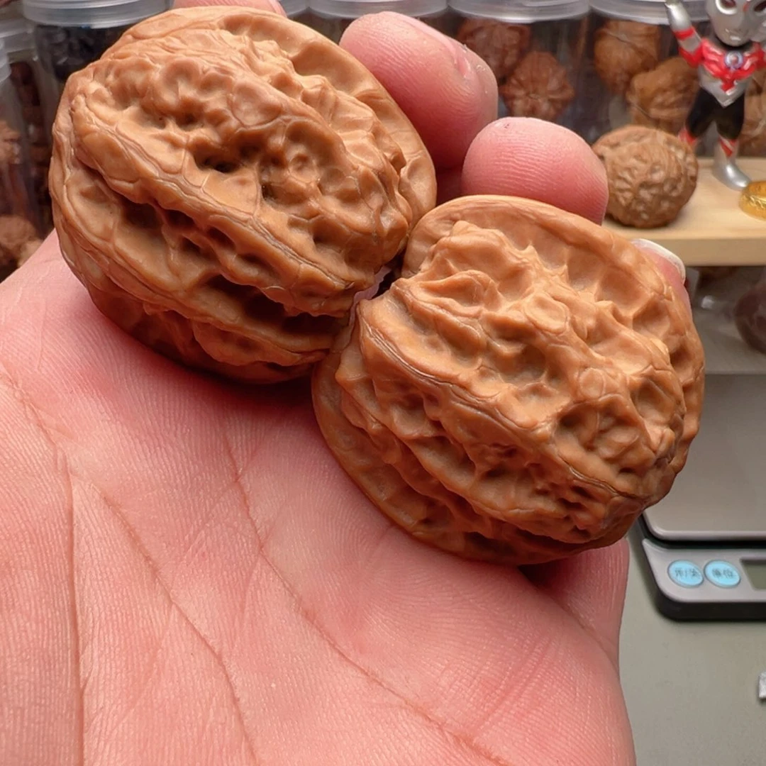 爱***爱文玩核桃把件39+磐石