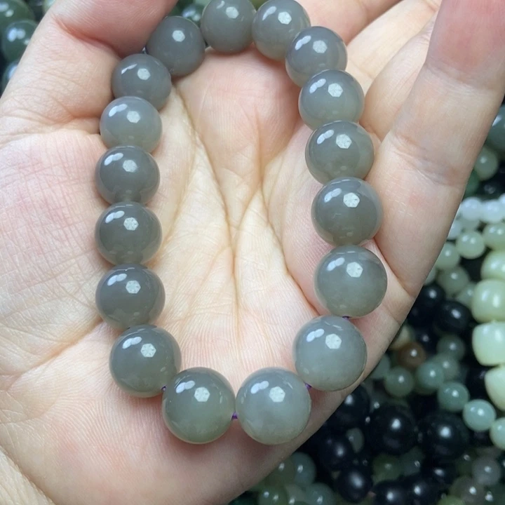 壮***壮和田玉未镶嵌手链卡12