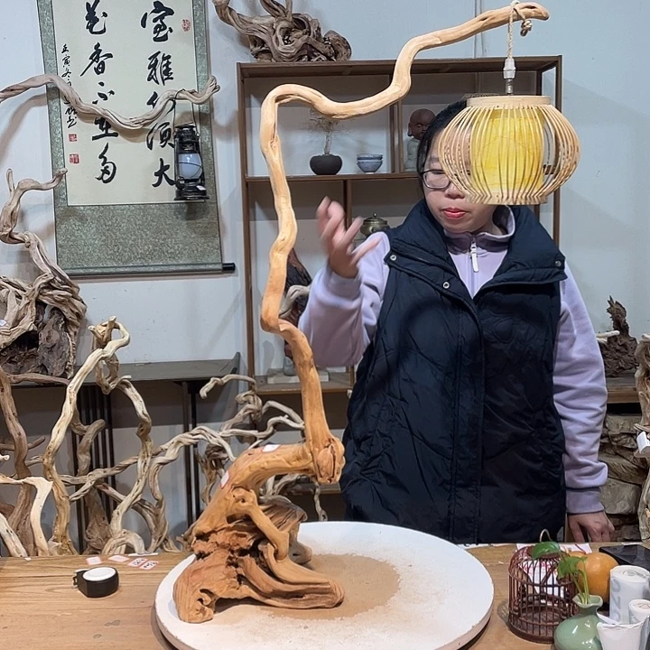 木杜鹃根根艺摆件9