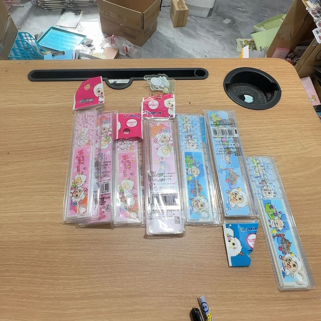 喜洋洋趣味尺子6把随机