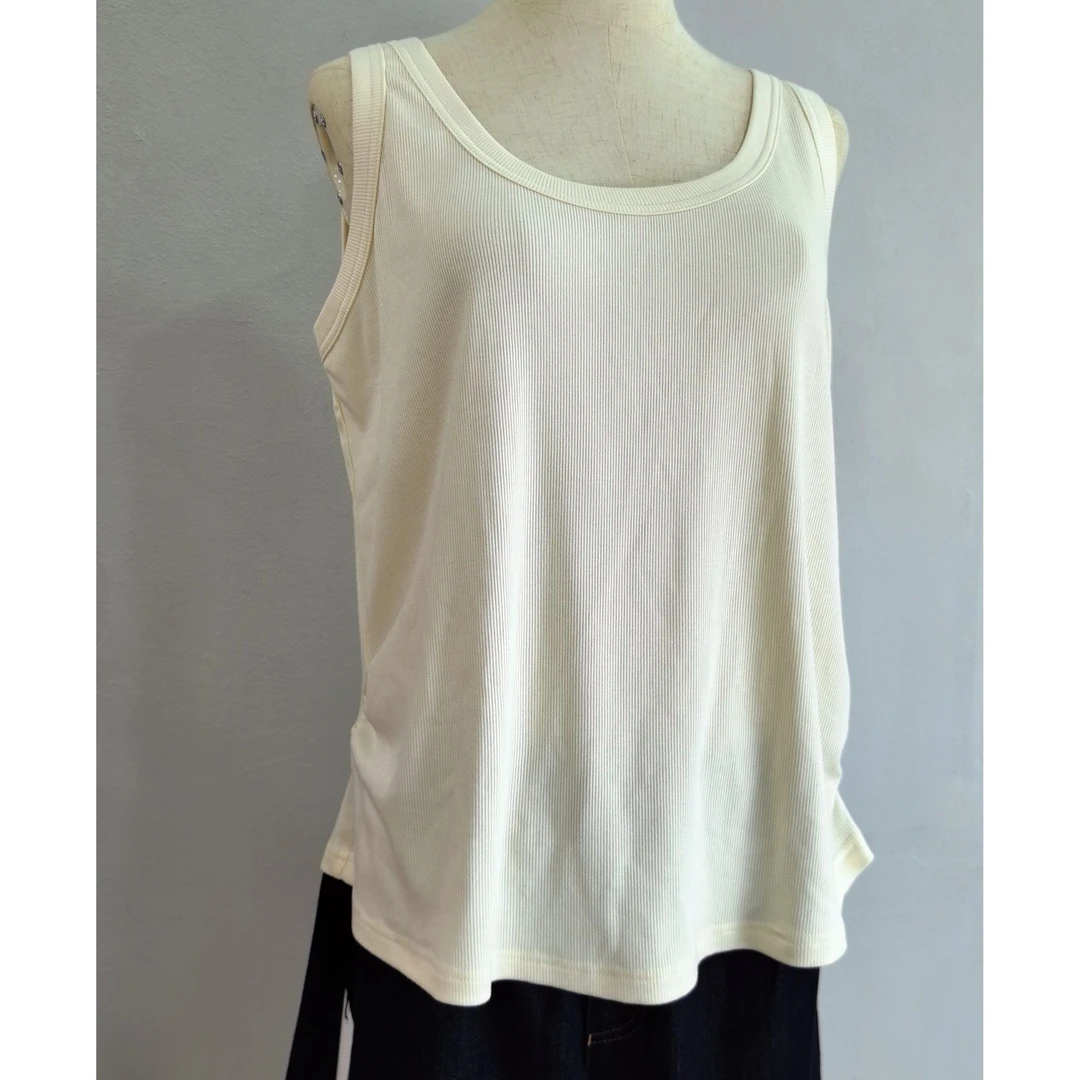 0756水淼2025春季无袖短款背心