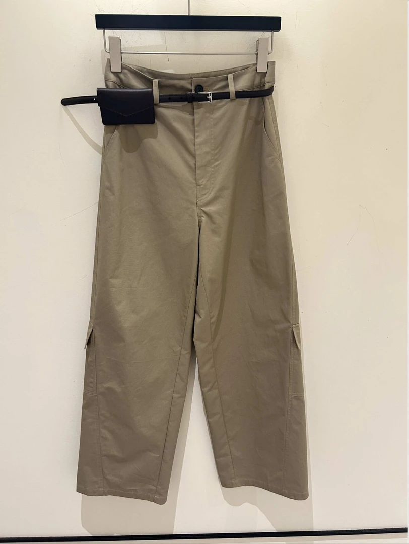 2025新款日系宽松舒适时尚休闲百搭阔腿裤2555