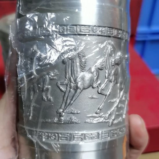 s***陈八骏纯锡茶叶罐123456