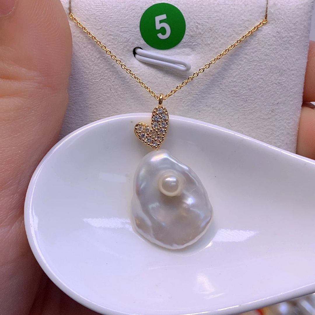 淡水珍珠未镶嵌颈饰