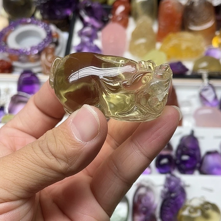 水晶颈饰未镶嵌路***哥手把