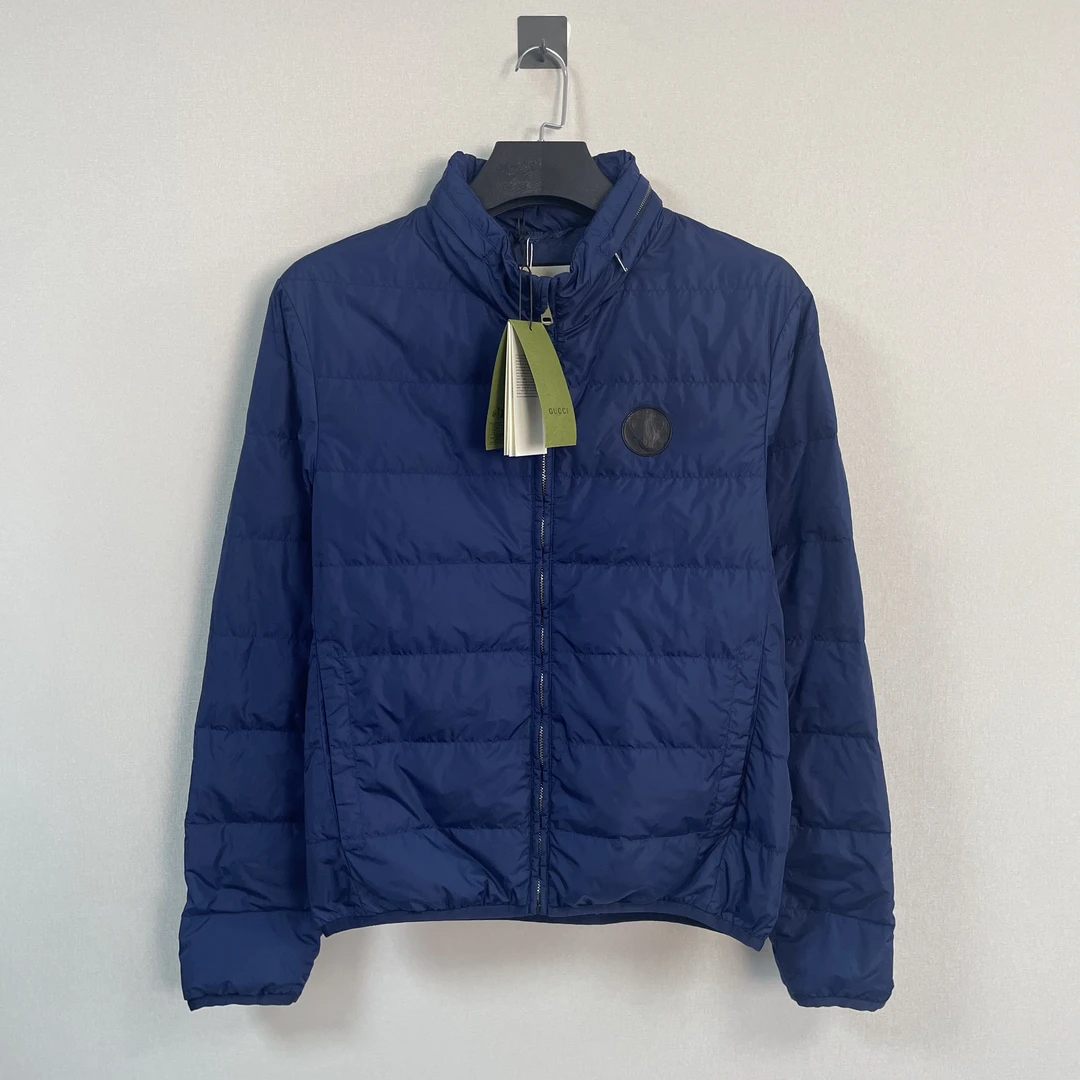 未使用 GUCCI/古驰 经典暗纹满印羽绒服/50码/带吊/价15000