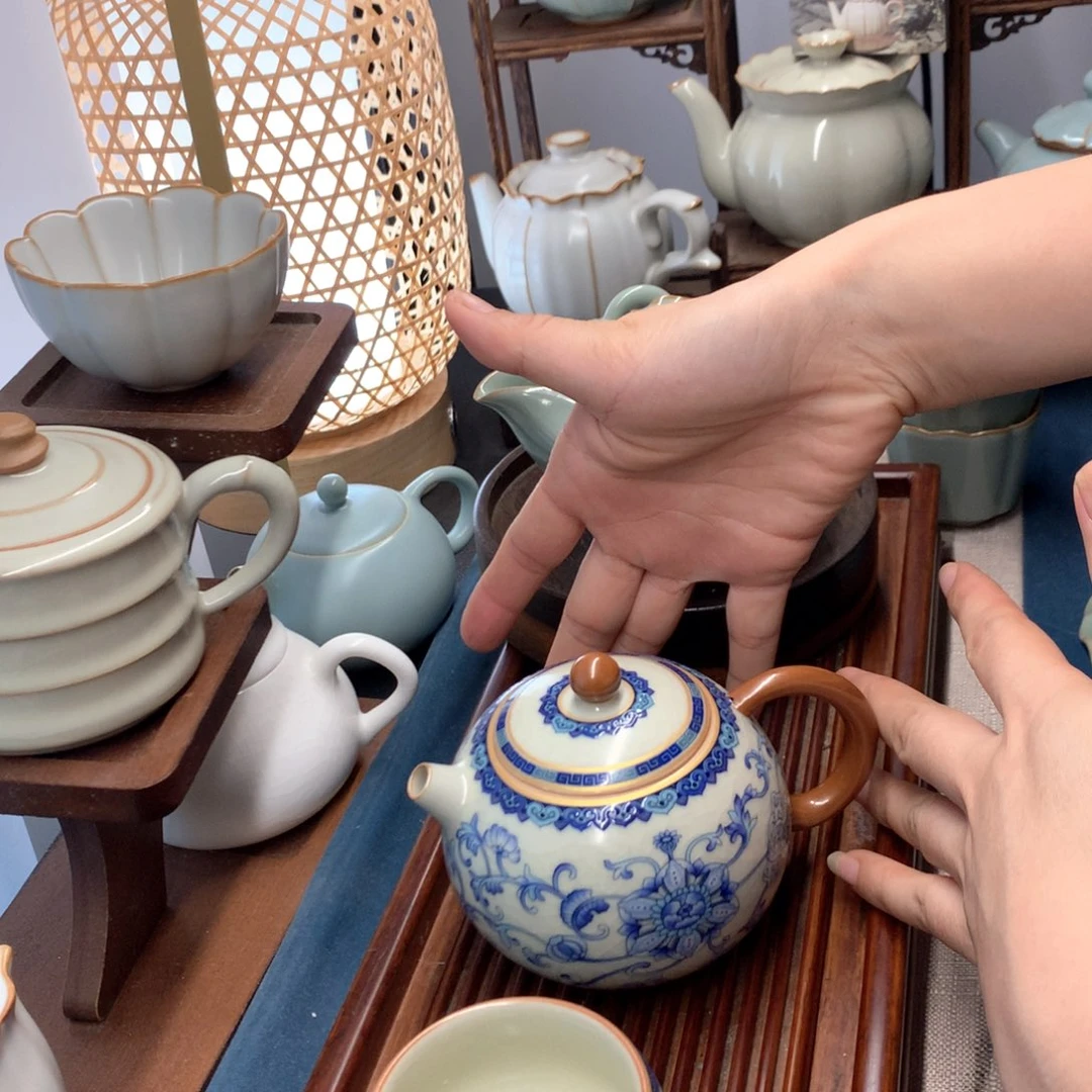 壶陶瓷茶具套装家用陶瓷茶具套装