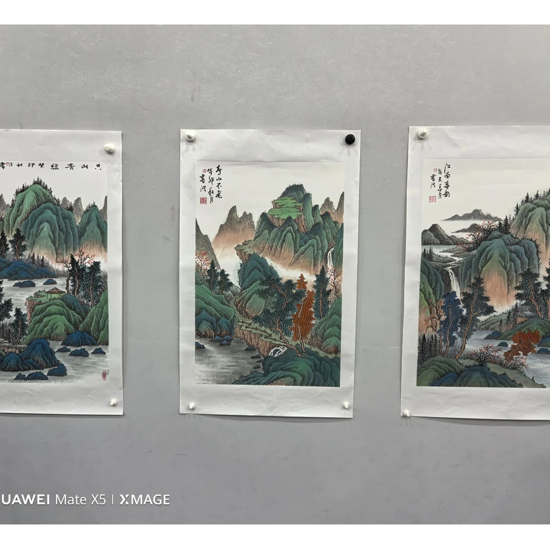 戴总专属——邢书波老师2.7平尺山水作品