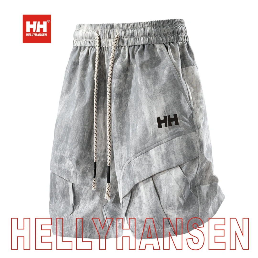 HELLY HANSEN/HH夏季男女款透气大码工装短裤宽松运动五分裤直筒