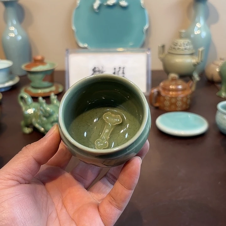 瓷片龙泉青瓷福利青瓷