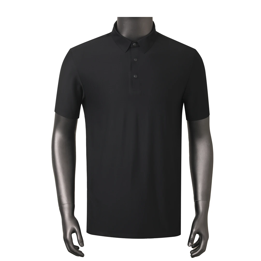 【冰感速干POLO衫】男士无痕压胶速干翻领商务休闲薄款修身短袖001