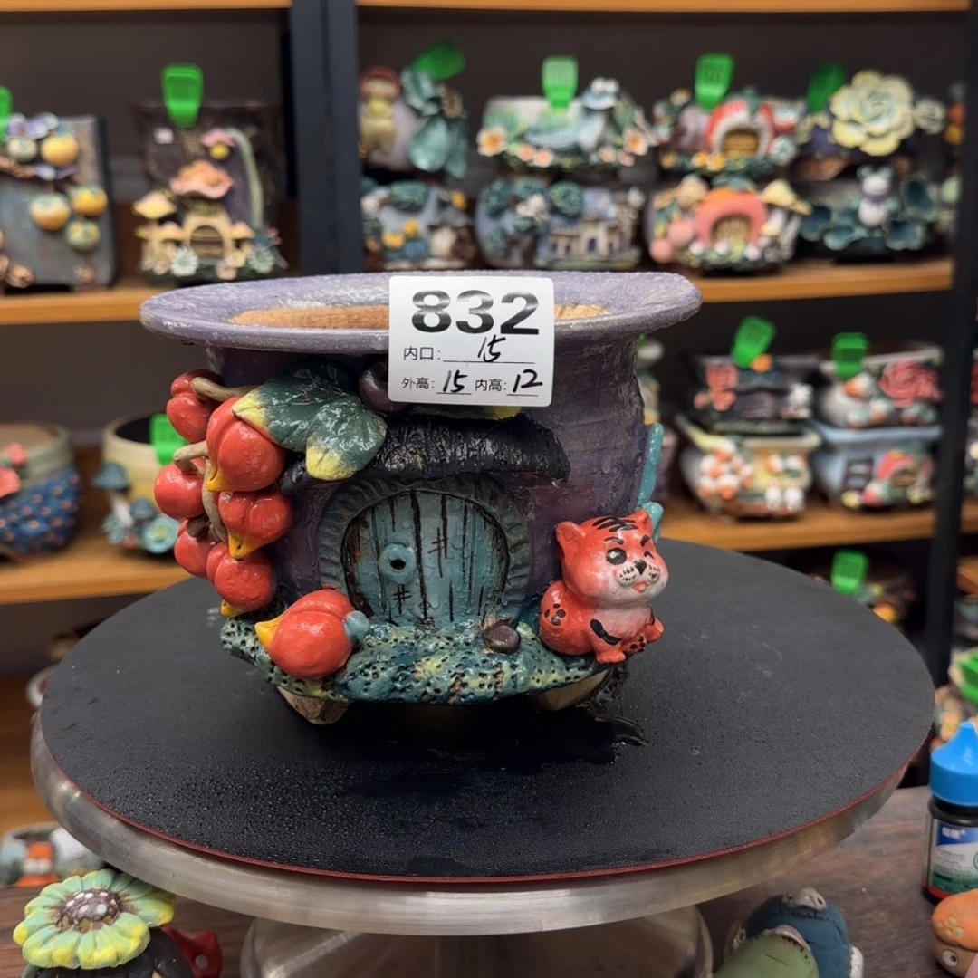 【闪购商品】粗陶手捏