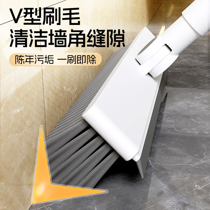 刷子家用地板卫生间长柄洗地缝隙清洁卫生间刷地刷子瓷砖厕所浴室