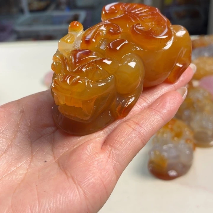 玛瑙/玉髓未镶嵌吊坠(不含链)