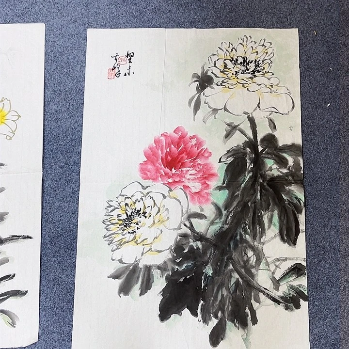 国画手绘画是一种艺术创作方式