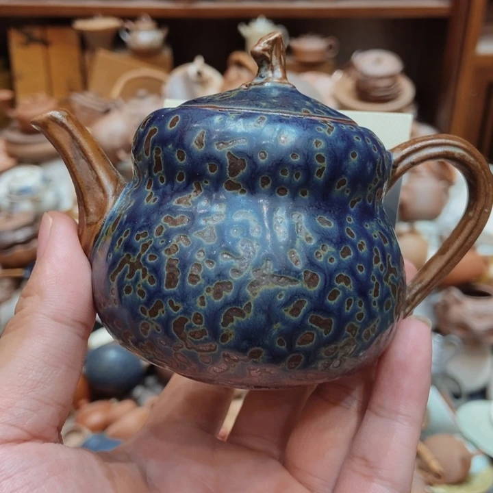 柴烧老岩泥高端茶器