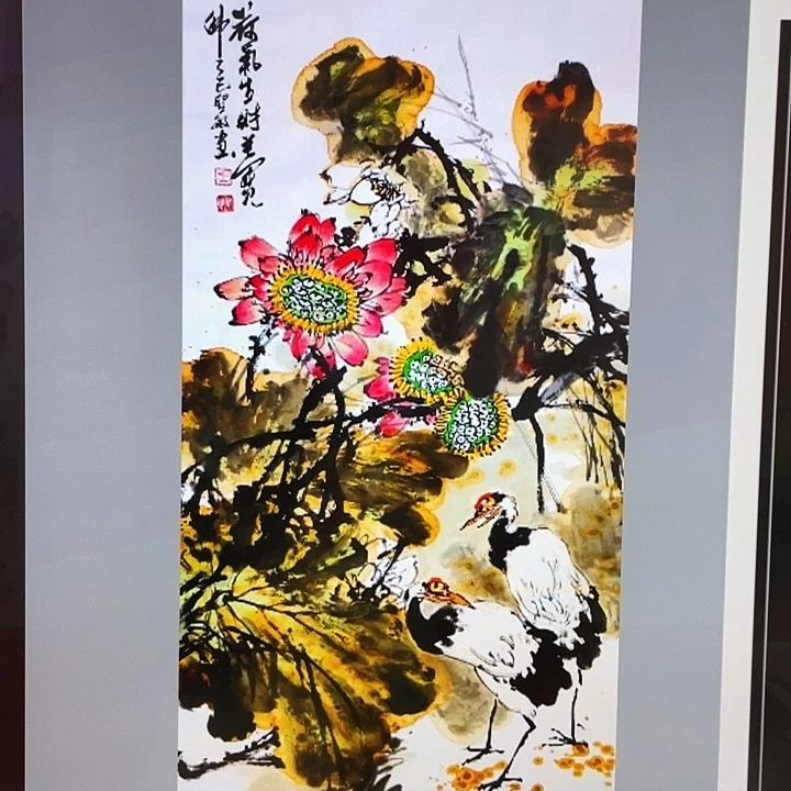 国画张圣敏先生纯手绘作品