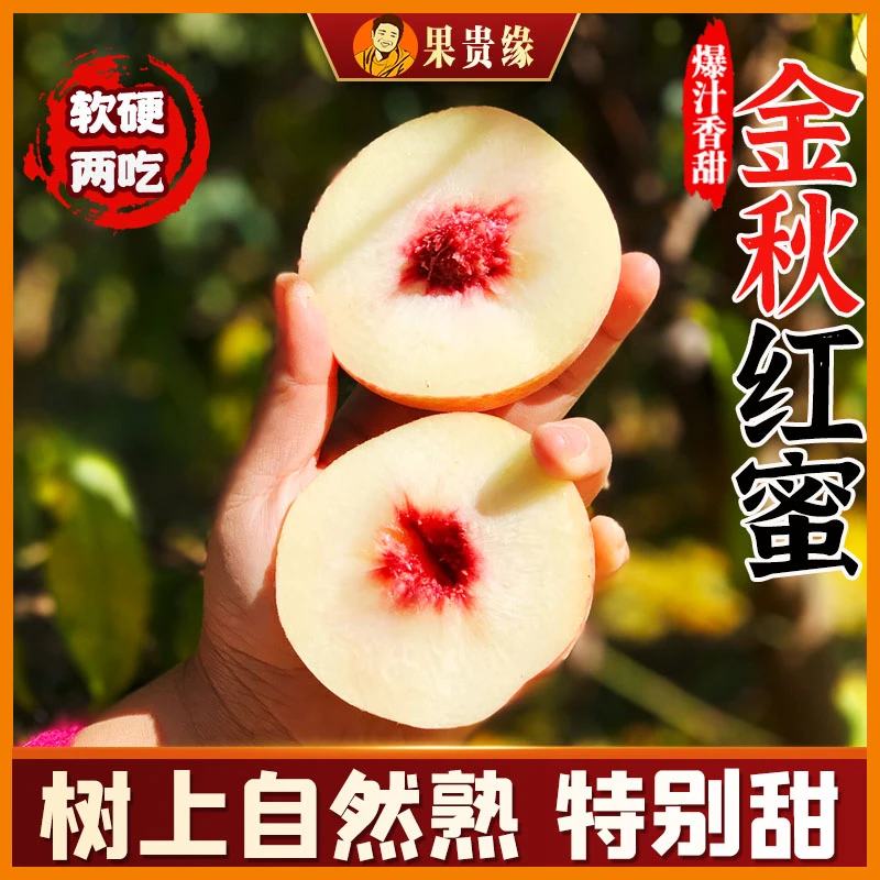 【特甜】新鲜水蜜桃香甜多汁清甜香脆甜爆汁采摘鲜嫩甜脆精选大果