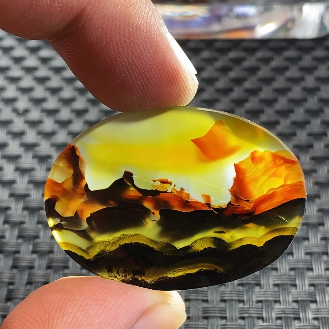 玛瑙/玉髓未镶嵌吊坠(不含链)105