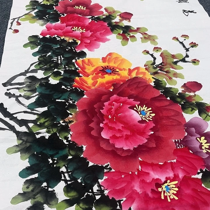 国画我的心好痛啊我的心真的好痛啊好痛