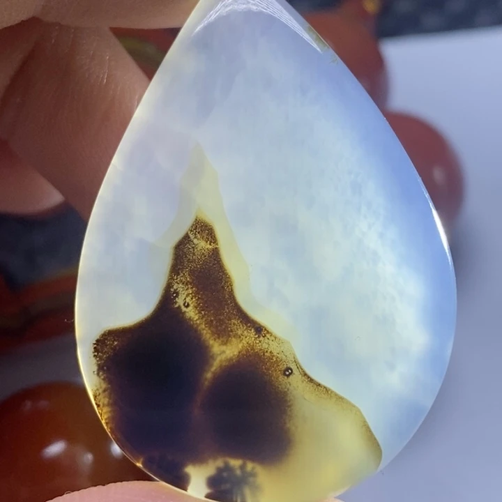 玛瑙/玉髓未镶嵌颈饰