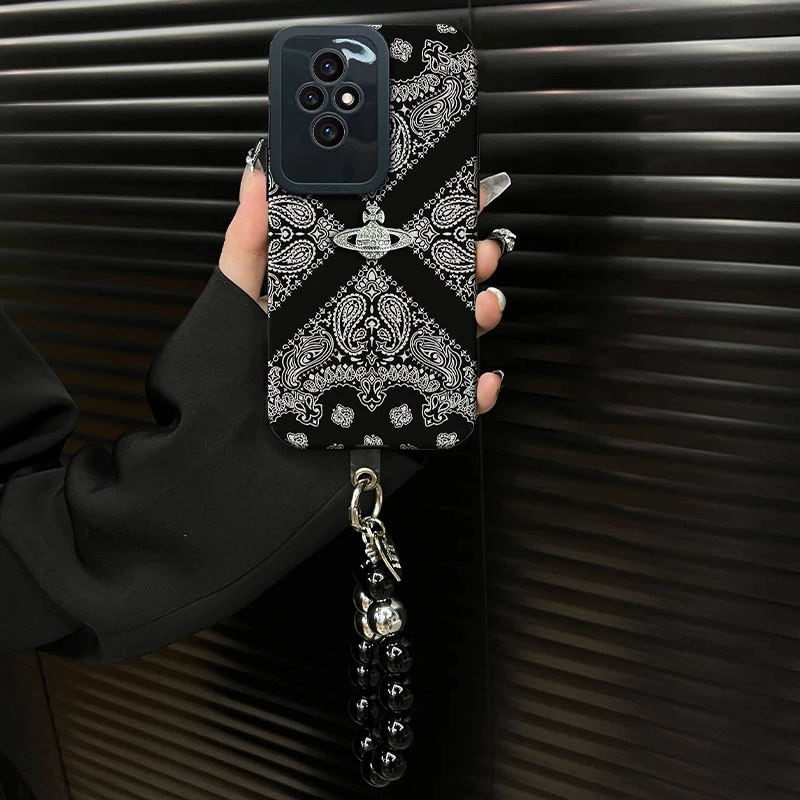 适用于【荣耀200】2025复古花纹ins风小羊皮网红创意防摔手机壳女款