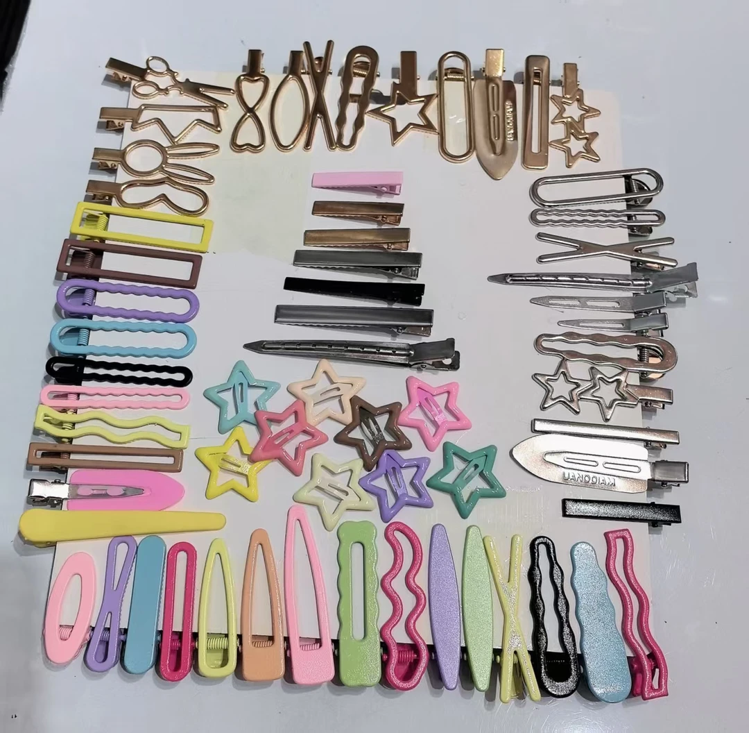 （01-55）按编号下单 可Diy的发夹混色混款量大从优