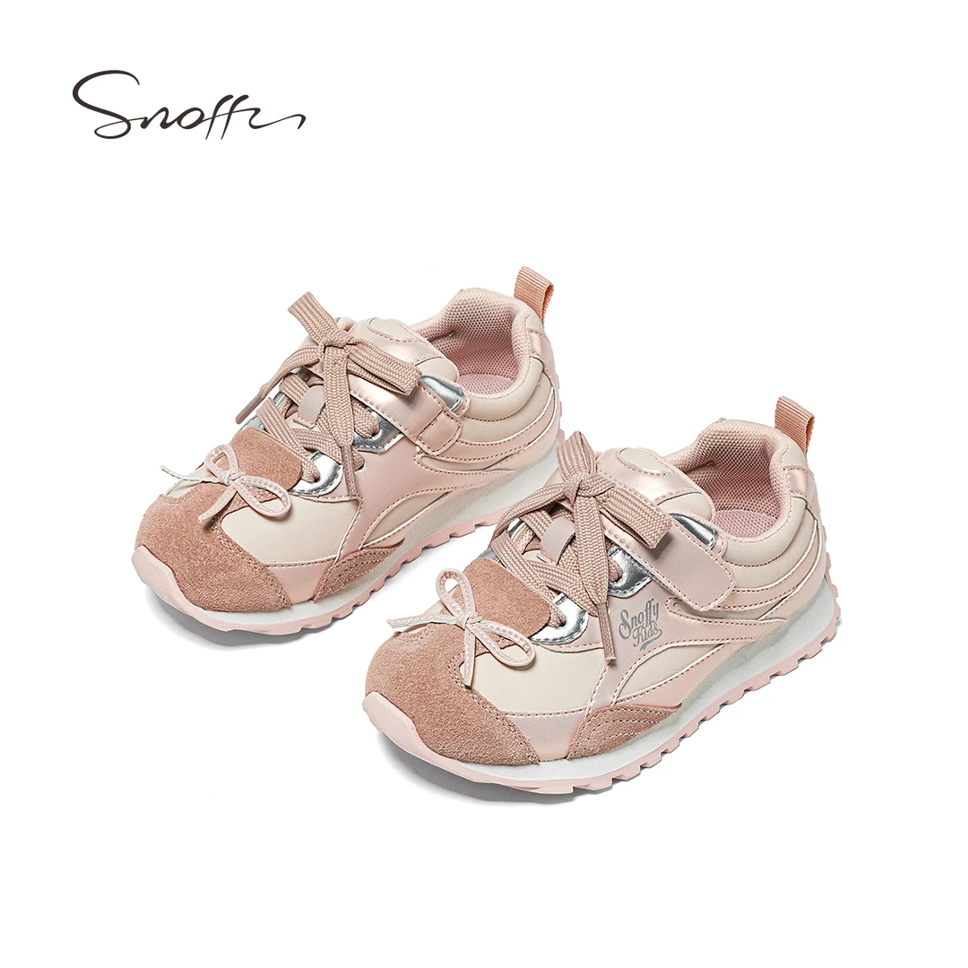 【断码捡漏】斯纳菲女童运动鞋防滑透气2025年秋季新款儿童休闲鞋