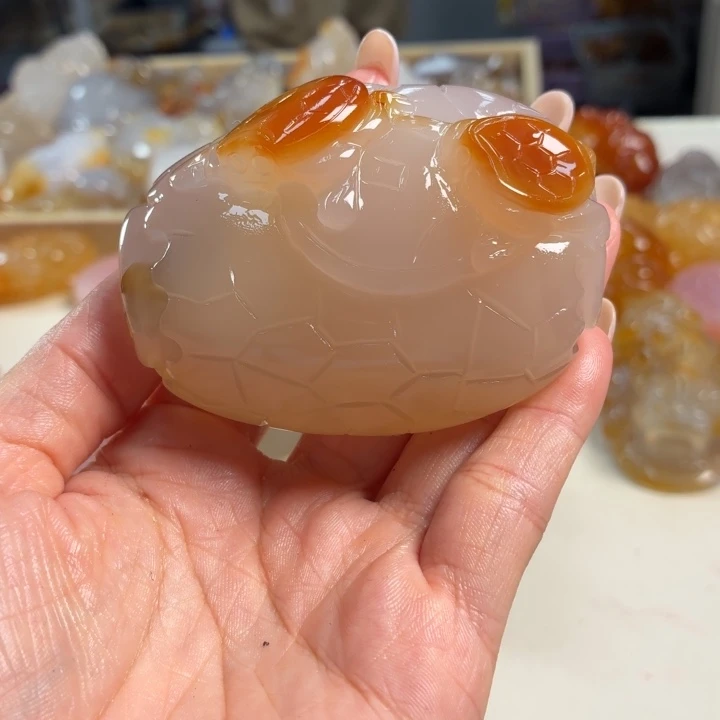 玛瑙/玉髓未镶嵌吊坠(不含链)