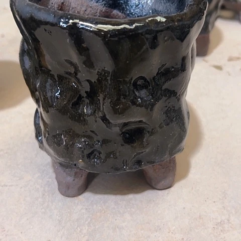 丰***实粗陶花盆手工花盆