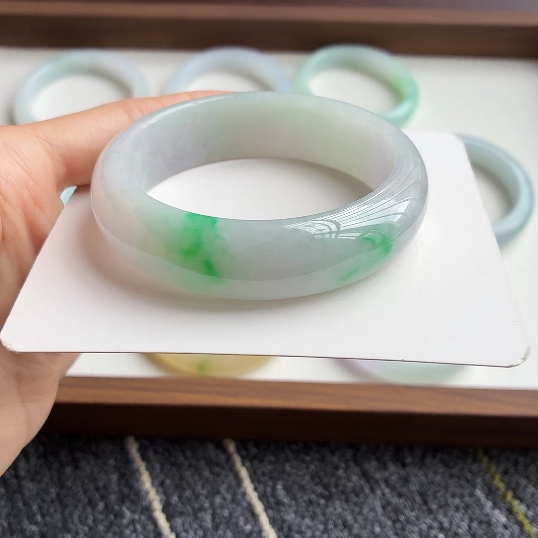 未镶嵌手镯翡翠正圈58.7