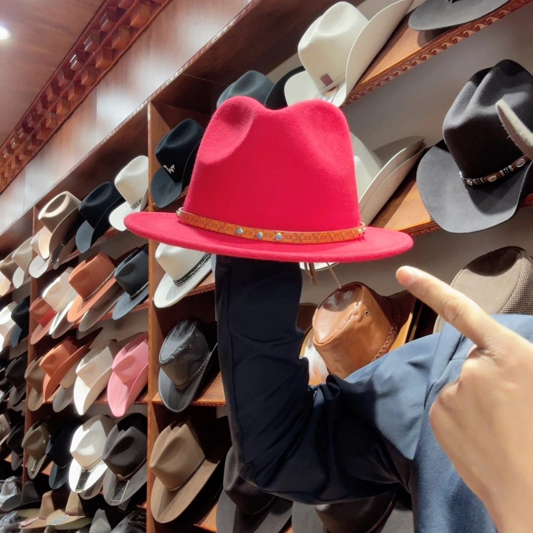 纯棉山羊绒头层牛皮革