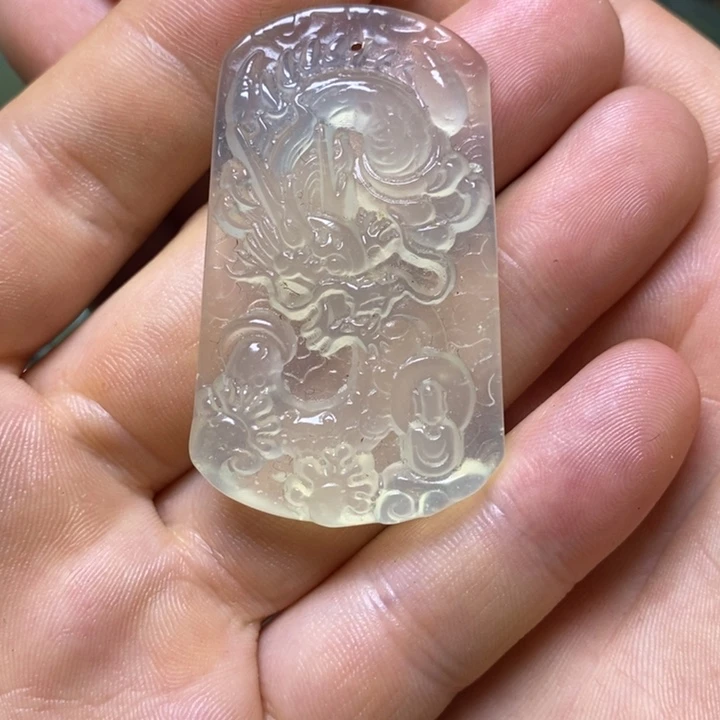 岫玉未镶嵌岫玉挂件