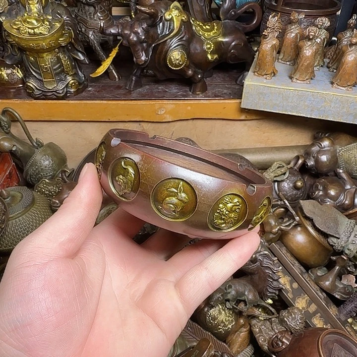 铜材质文玩摆件装饰