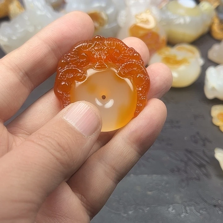 玛瑙/玉髓摆件未镶嵌鑫*源