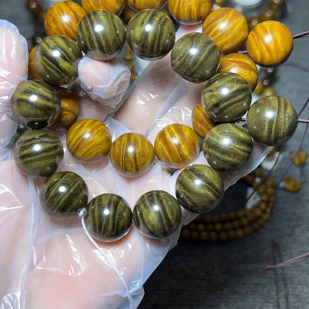 金丝楠手串/手链富****6小叶桢楠2.0 阴沉2.0