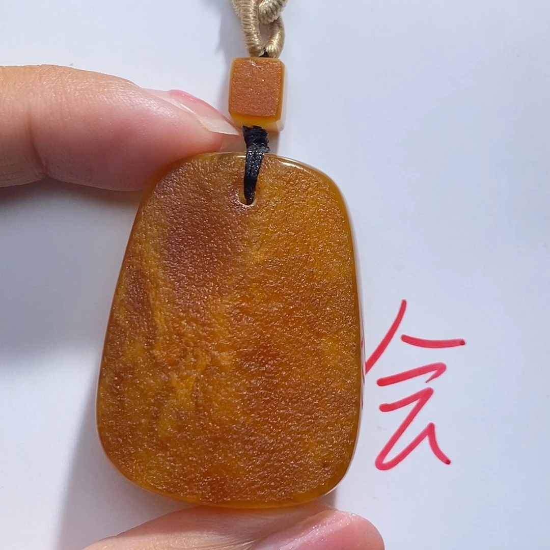 定制琥珀未镶嵌蜜蜡吊坠