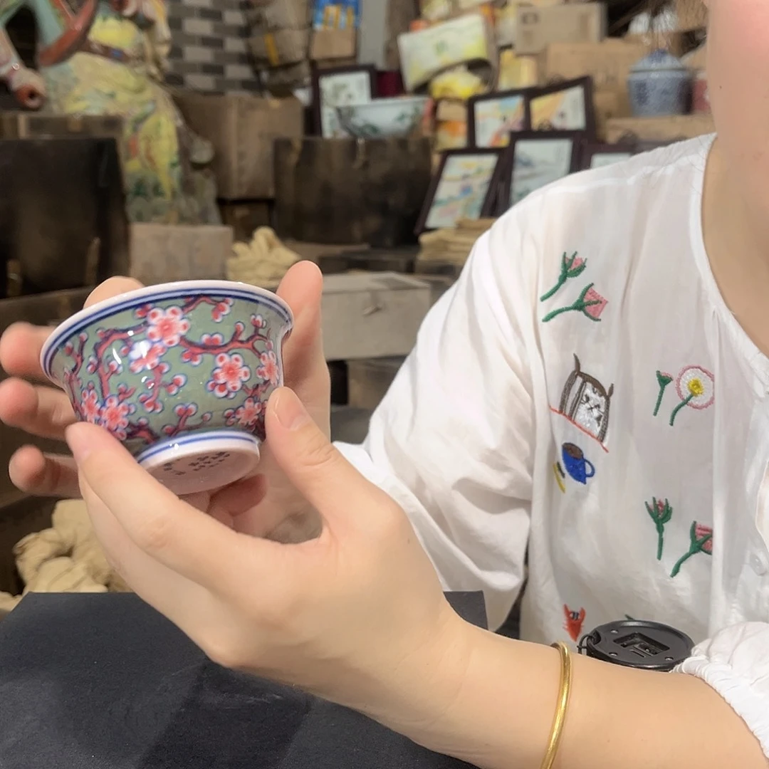 摆件//////景德镇陶瓷瓷器。红。
