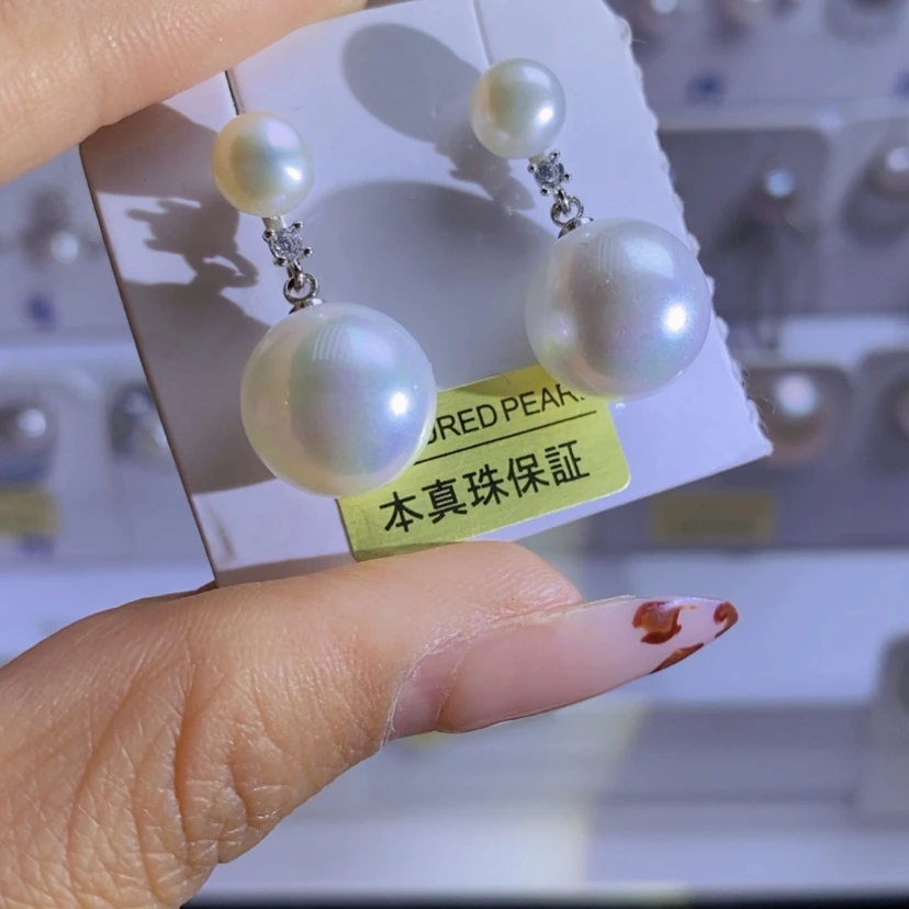 【闪购商品】淡水珍珠天然淡水珍珠合金