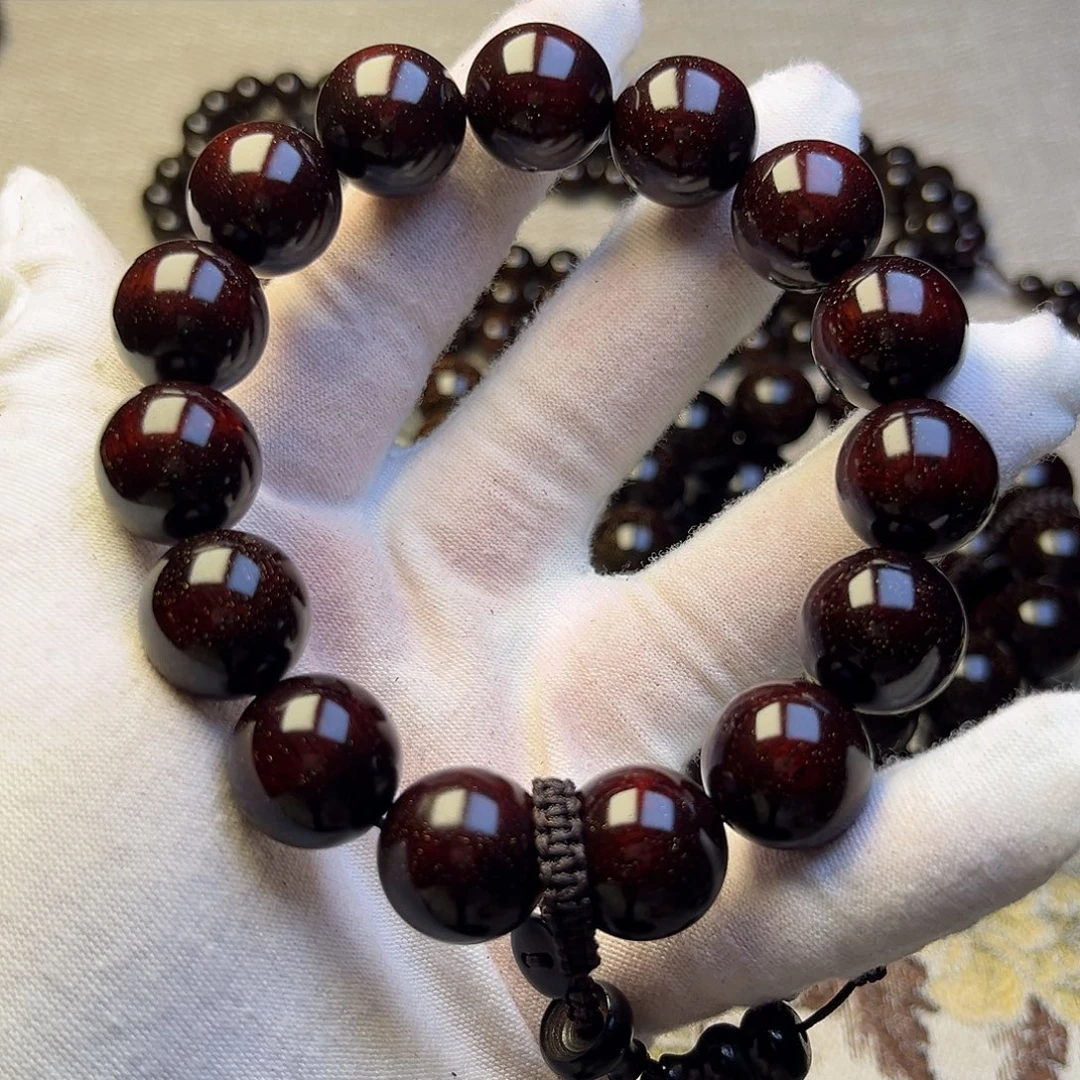 檀香紫檀（小叶紫檀）1.5 15颗多星