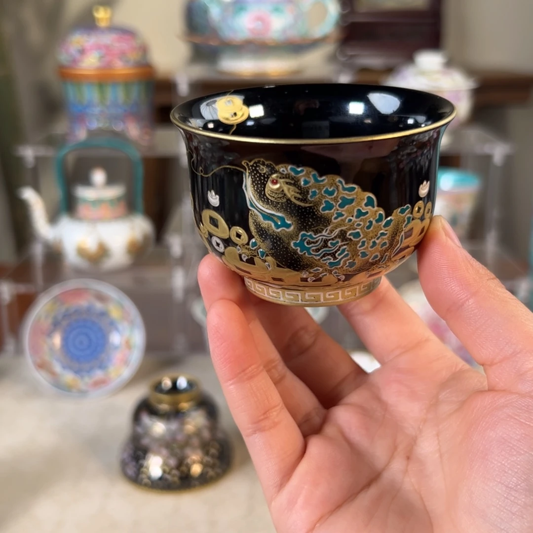 纯手工手绘 高端茶器