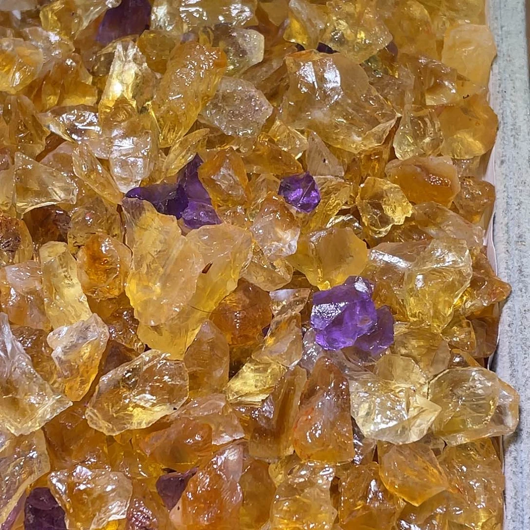 水晶未镶嵌珠宝半成品40g