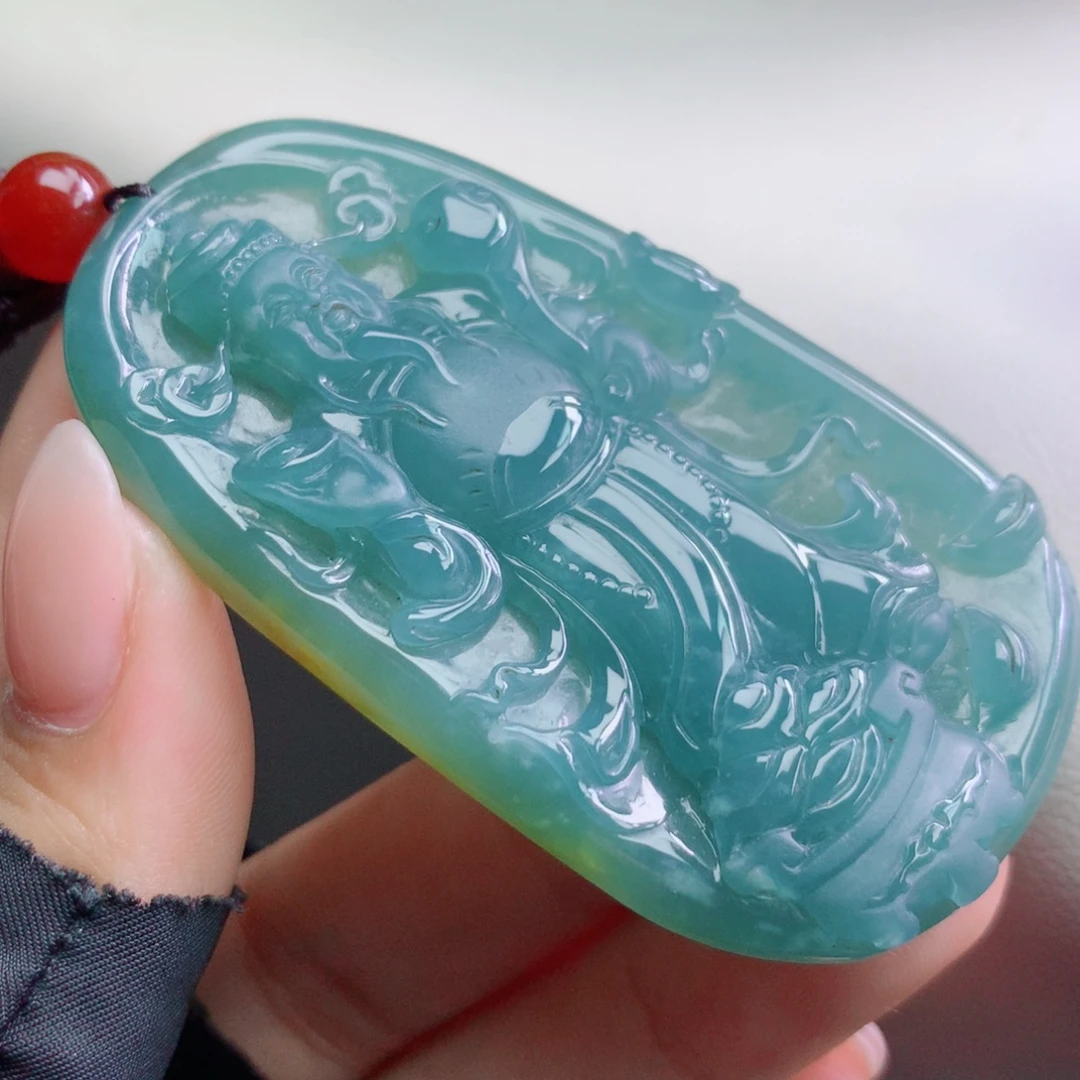 颈饰未镶嵌翡翠翡翠吊坠