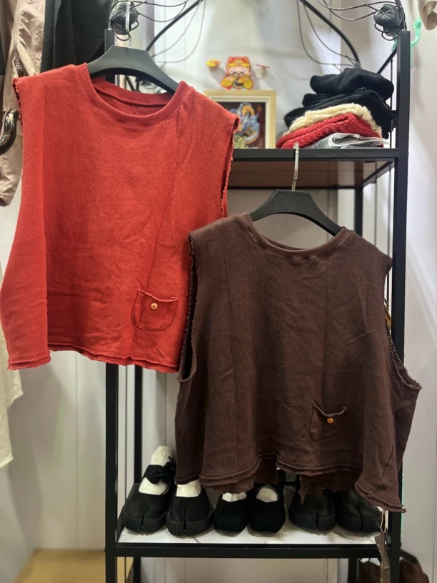 马甲棉麻百搭女装上衣时尚高品