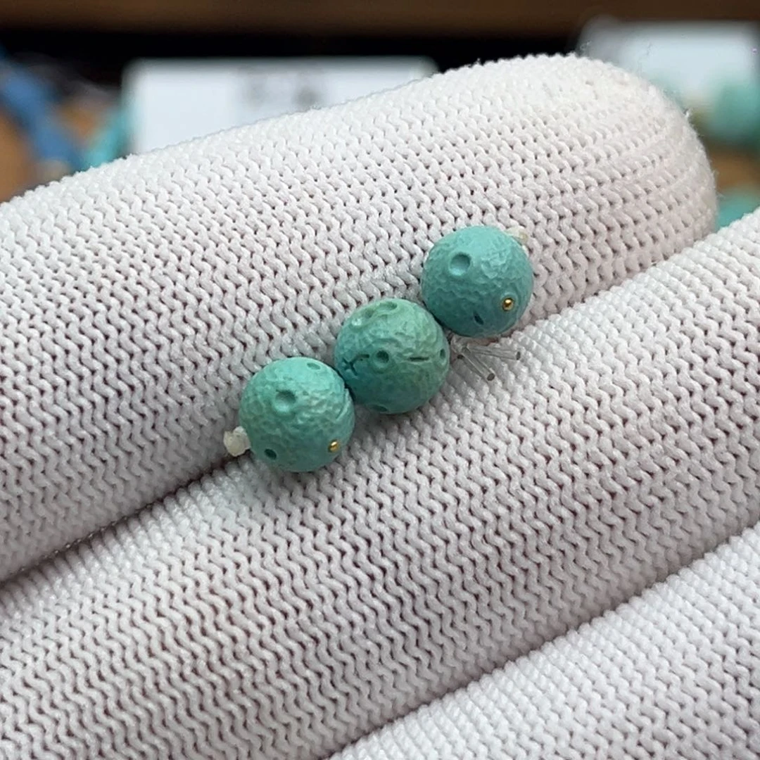 未镶嵌绿松石珠宝奇石