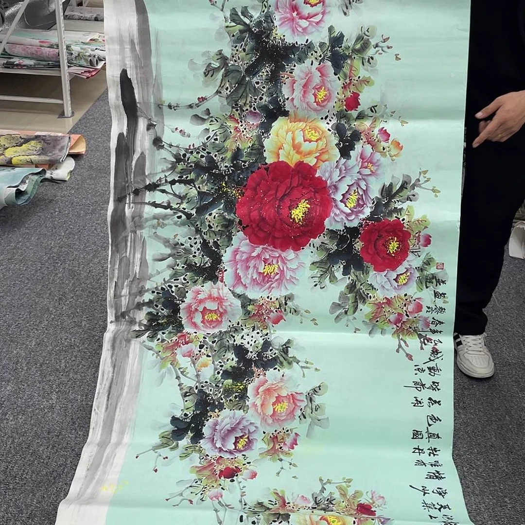 国画纯手绘字画宣纸