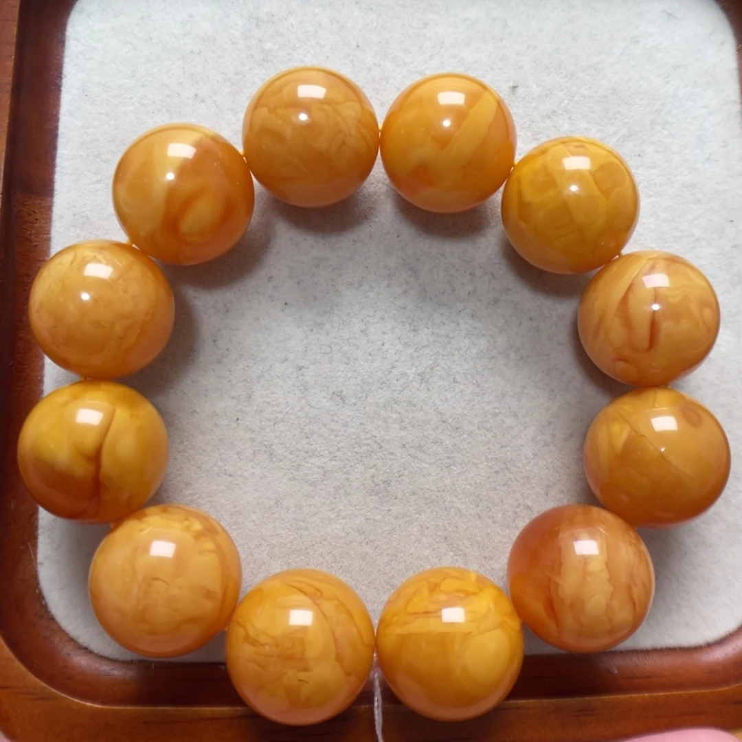 蜜蜡未镶嵌手串蜜蜡