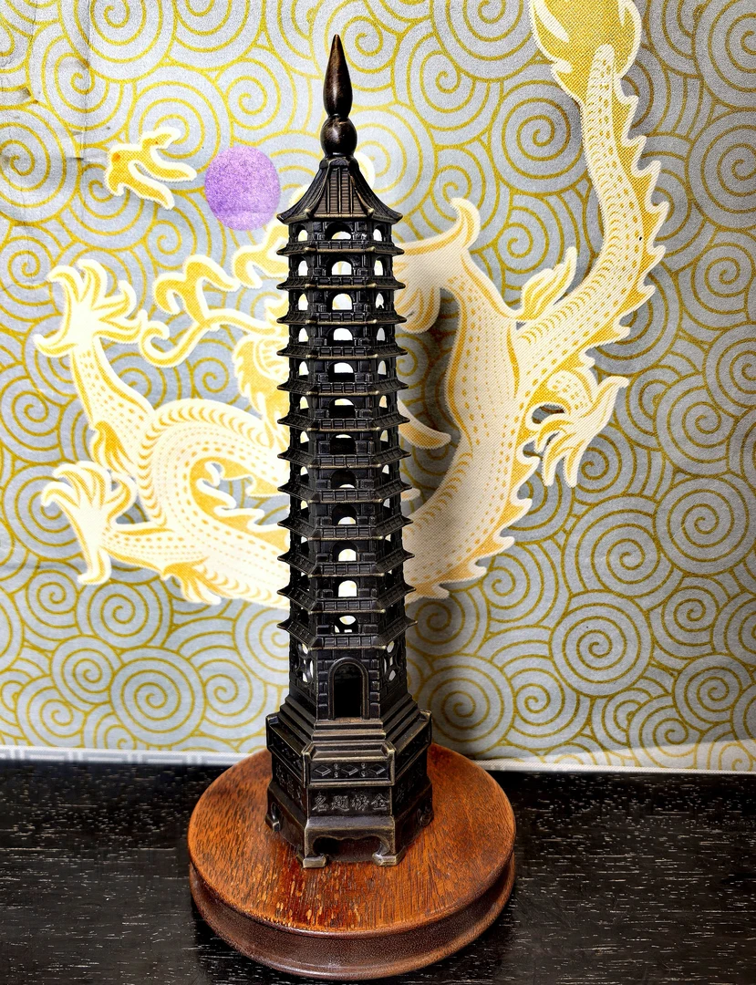 【闪购链接】铜文昌塔摆件